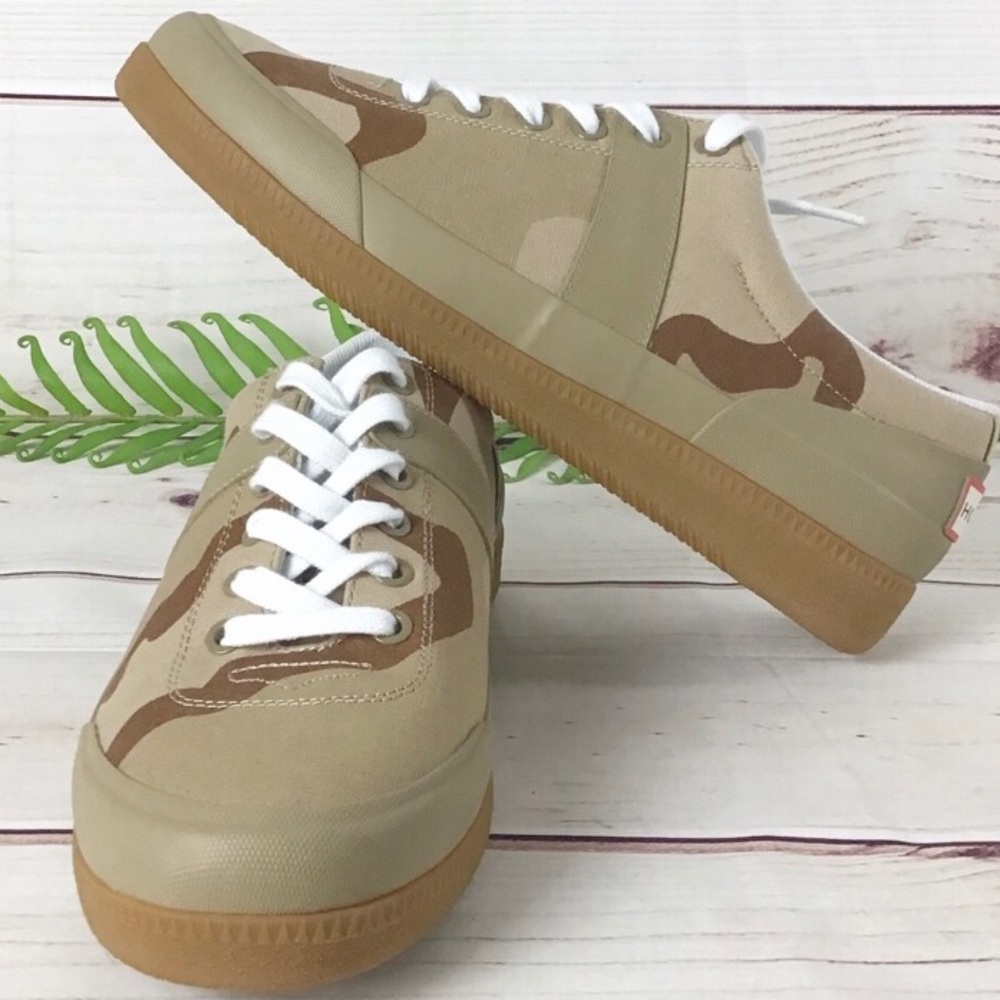 Hunter Camo Canvas Desert Sneakers